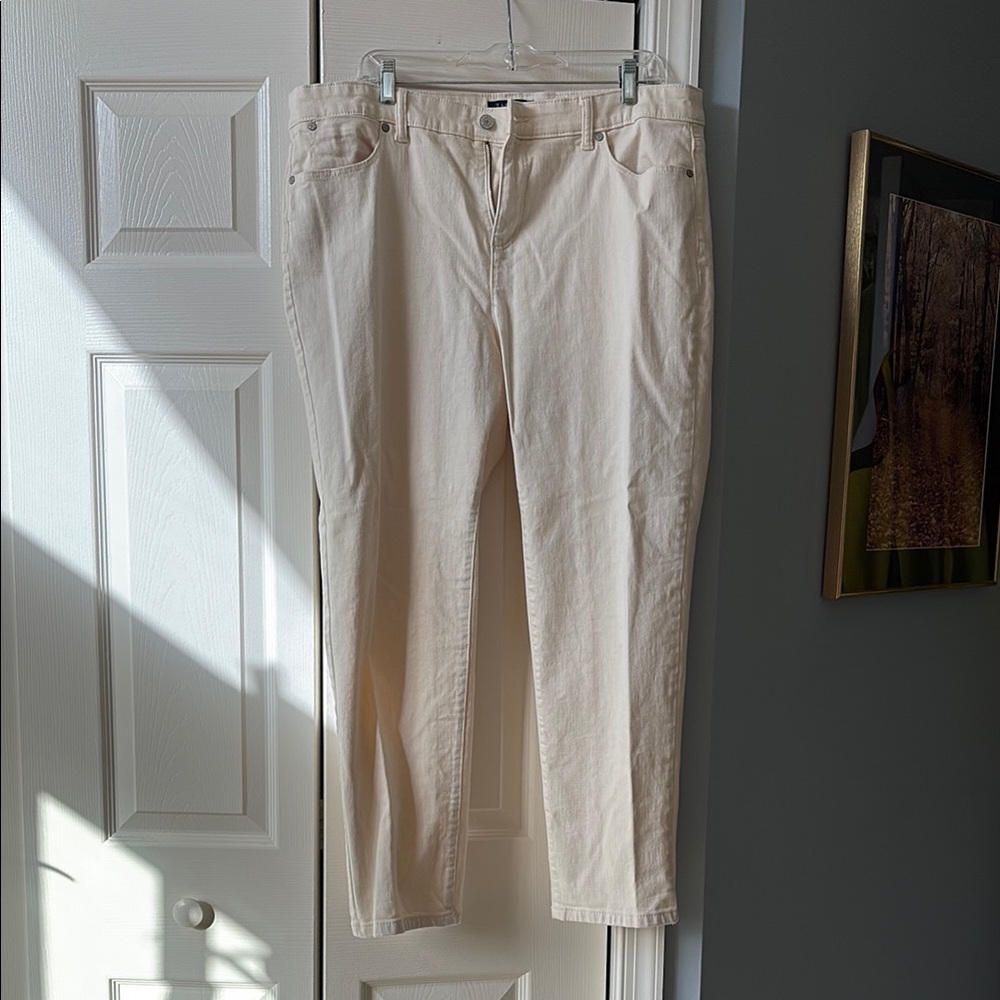 SOLD Talbots Denim Ankle Straight Leg Jeans